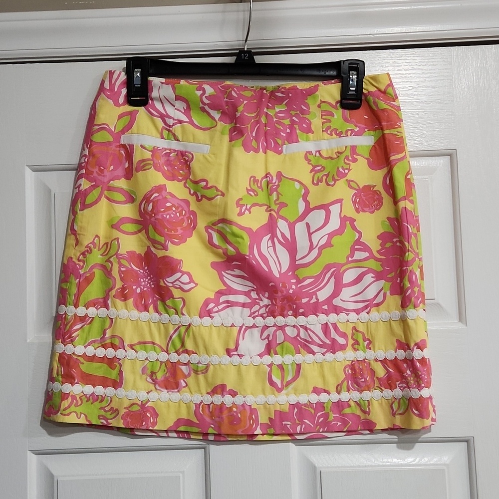 Lily Pulitzer Lined Skirt Size 2